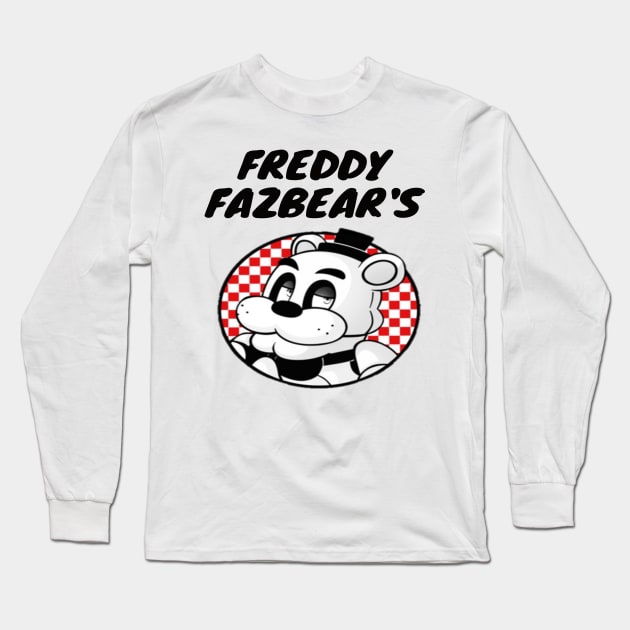 Freddy fazbear's Long Sleeve T-Shirt by Hi.Nawi